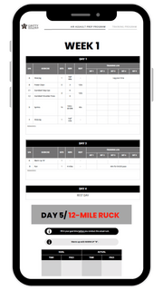 Air Assault School Fitness Program (8-Weeks)