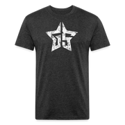 GS Star Fitted T-Shirt - heather black
