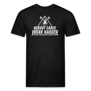 Nobody Cares Work Harder T-Shirt - black