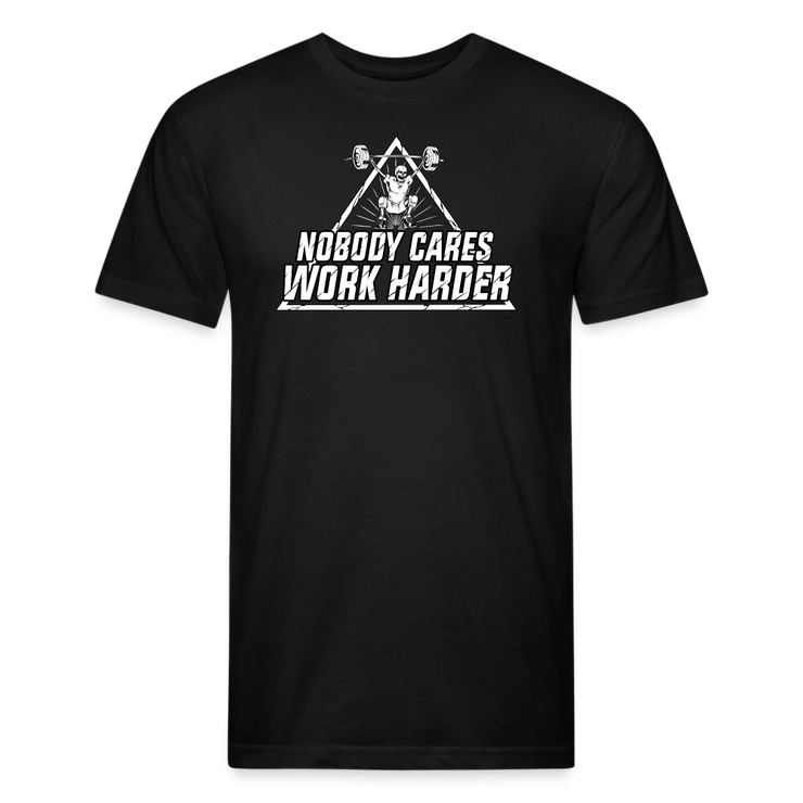 Nobody Cares Work Harder T-Shirt - black